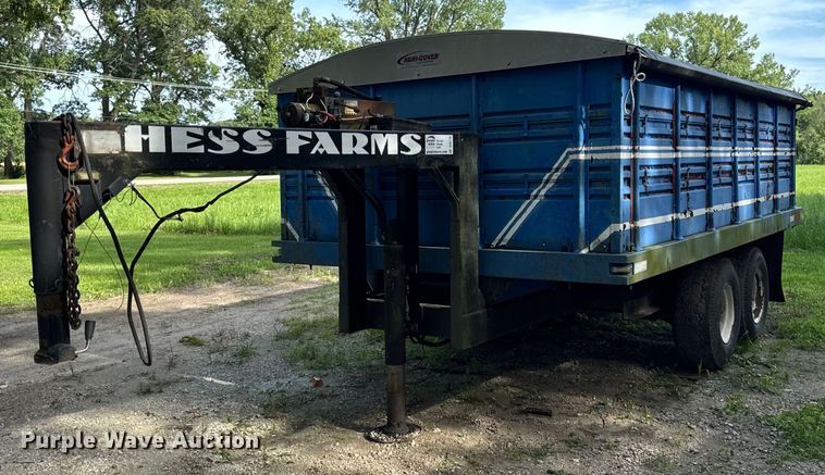1976 Donahue GS30014EM dump trailer - DV5778