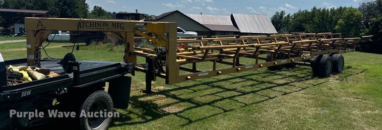 Atchison hay bale trailer - DX0829