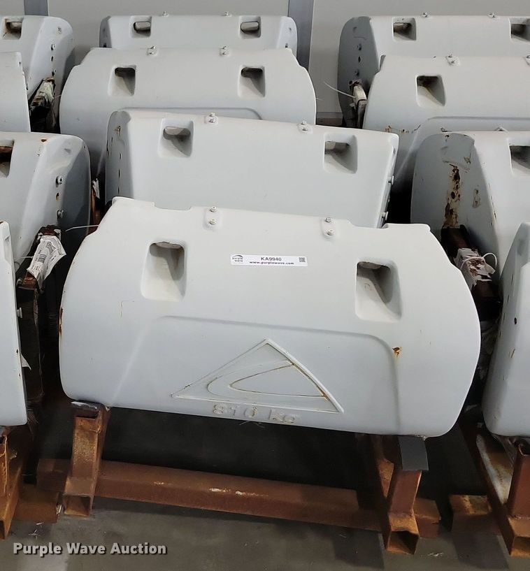 (6) AGCO front weights - KA9940