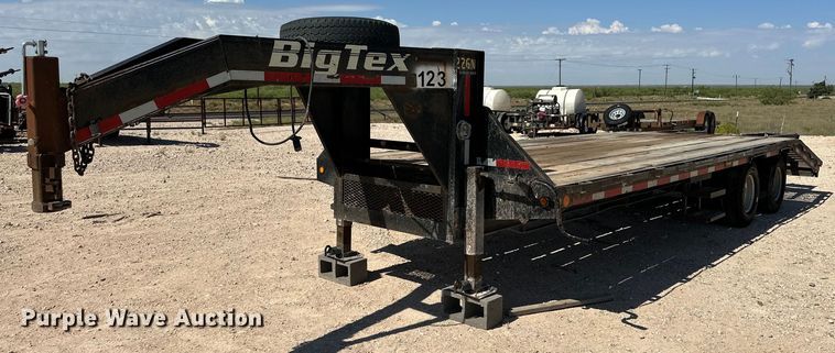 2007 Big Tex equipment trailer - DG4439