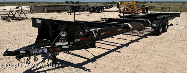 2019 Texas Bragg pipe trailer - DG4448