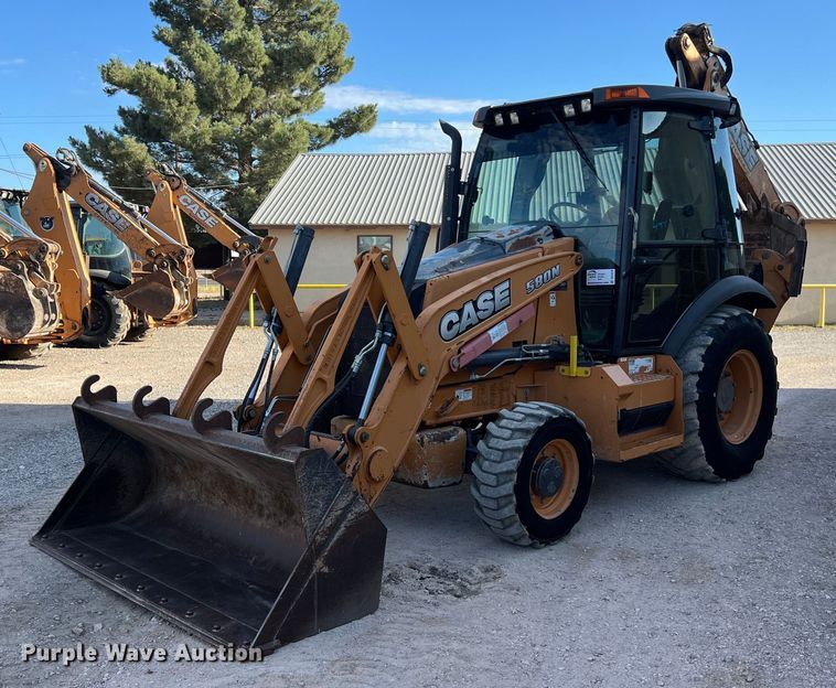2015 Case 580N backhoe - DO2418