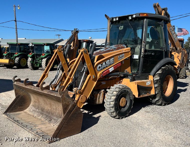 2014 Case 580 Super N backhoe - DO2422