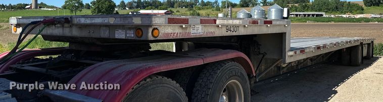1994 Featherlite  1020 drop deck trailer - DP8398