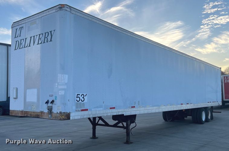 1999 Fruehauf dry van trailer - OA9149