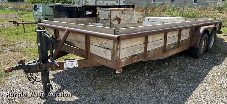 Shop built utility trailer - DO7133