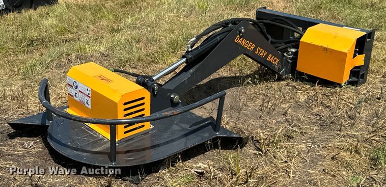 2023 LandHonor ABC-13-125A skid steer articulating brush mower - DX0884