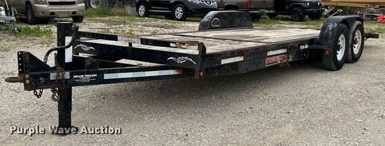2011 Trailerman CTT7617N14 tilt deck equipment trailer - EK4887