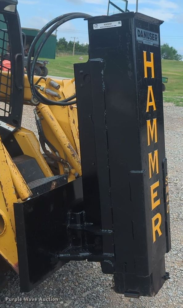 Danuser SM40 skid steer post driver - NW9591