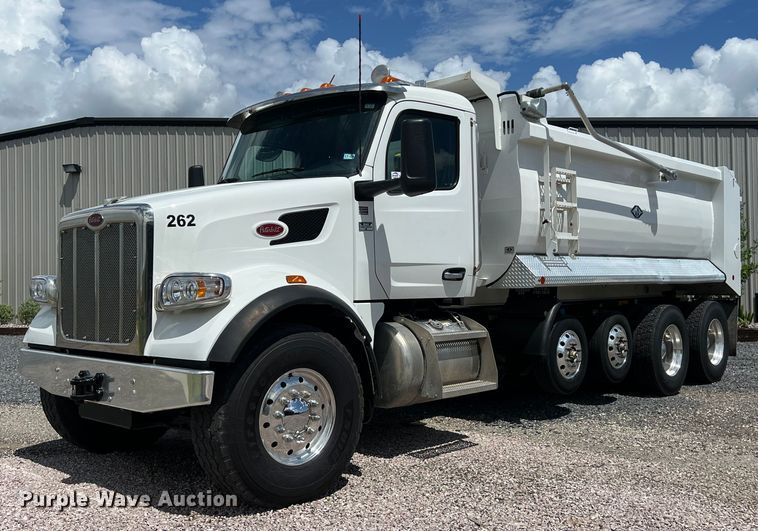 2023 Peterbilt 567 dump truck - DO2443