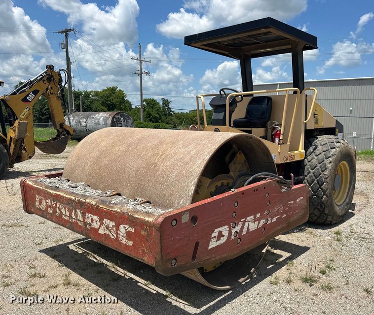 2008 Dynapac  CA250D single drum vibratory roller - DO7098