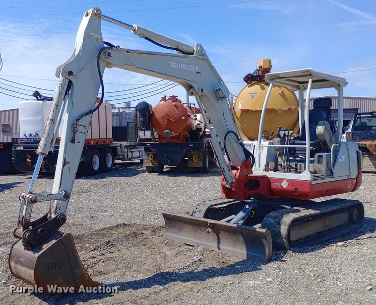 2007 Takeuchi TB145 mini excavator - DP1215