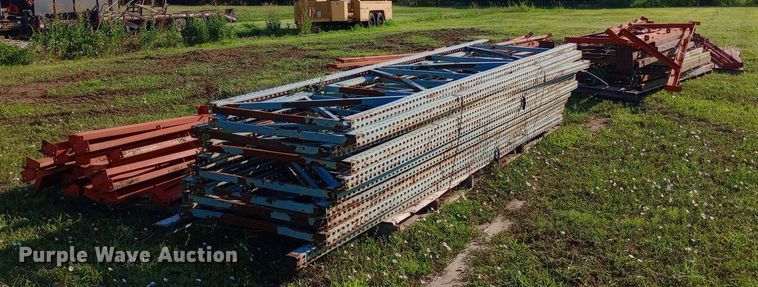 (5) sets of pallet shelving - DP1219