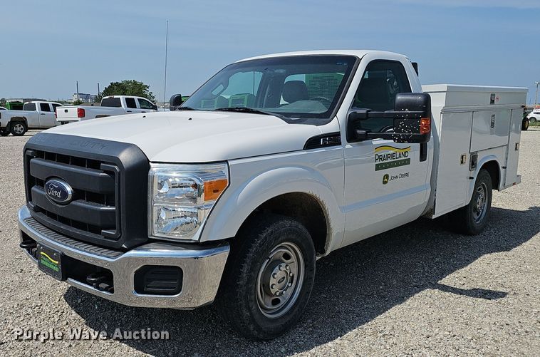 2012 Ford F250 Super Duty XL utility bed pickup truck - DP6521