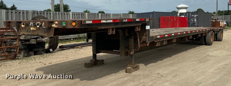 2007 Fontaine  Elite Series  drop deck trailer - DP8412