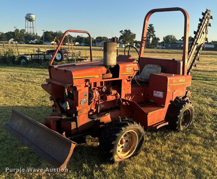 Ditch Witch 4010 Trencher or Rock Saw Prices. How Much Does a