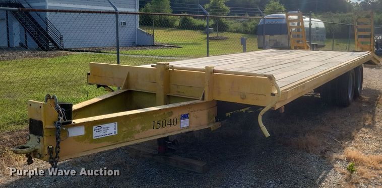 1997 Currahee 1569 equipment trailer - DR4814