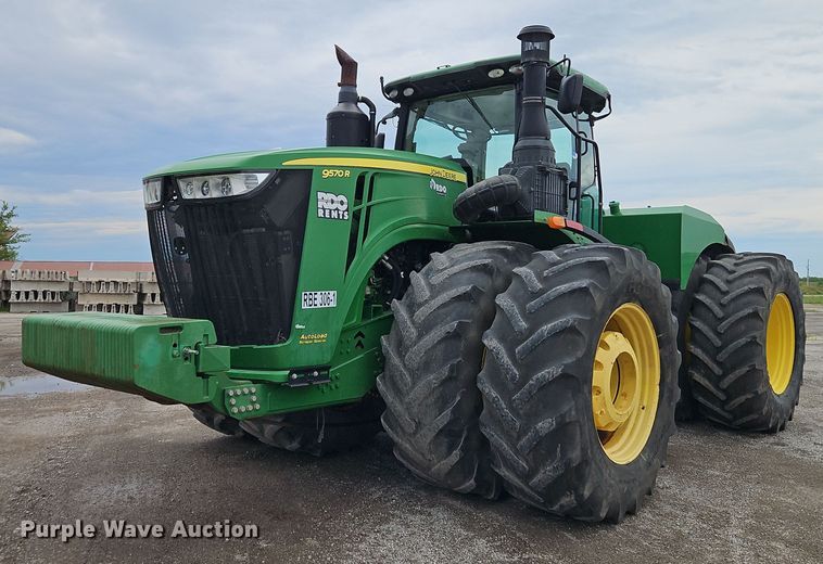 2015 John Deere  9570R Scraper Special 4WD tractor - DR8714