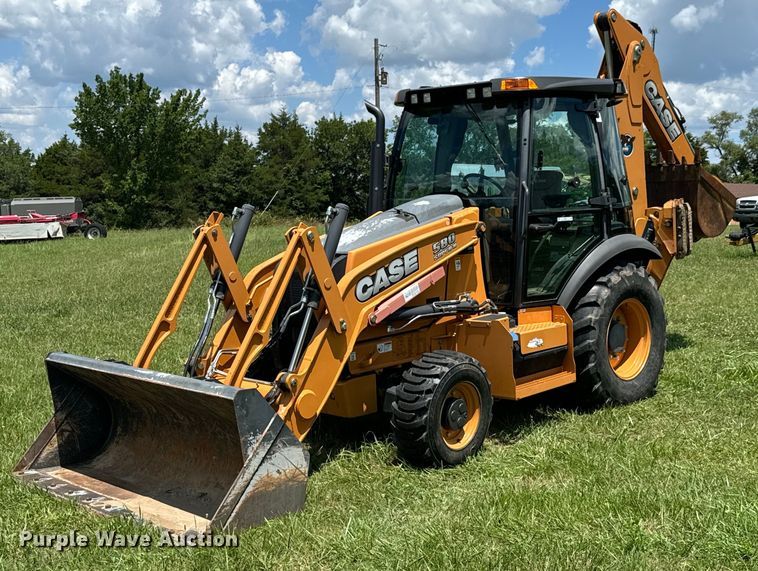 2015 Case 580 Super N backhoe - DX0901