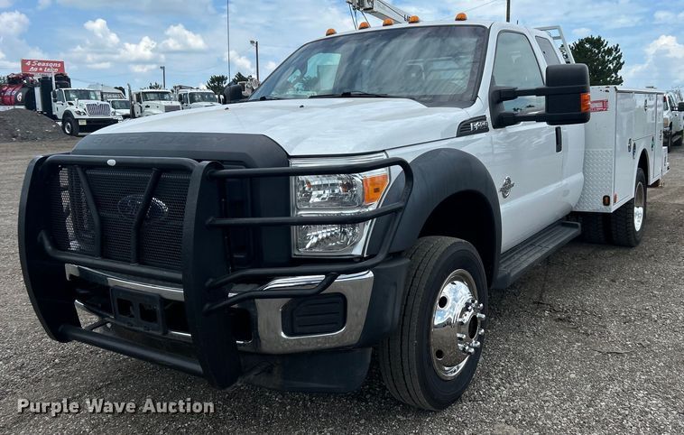 2015 Ford F450 Super Duty  SuperCab utility / service truck - EG0745