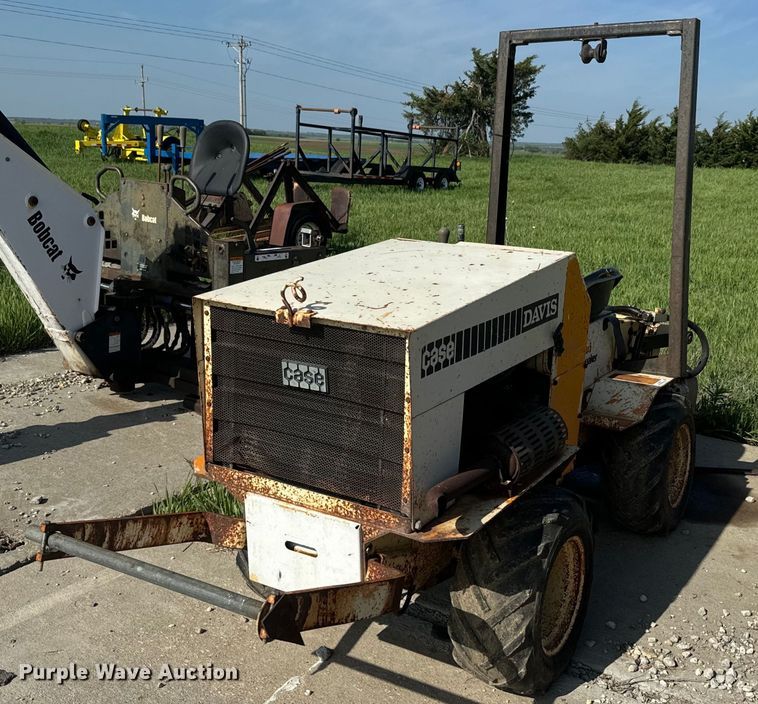 1981 Case Maxi Sneaker  cable plow - EJ2703