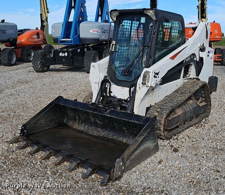 2018 Bobcat  T595 tracked skid steer loader - EJ5731