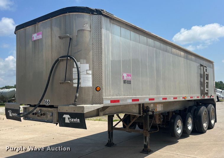 2019 Travis S/96 end dump trailer - EK8803