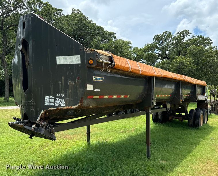 2005 Clement Starlite end dump trailer - NQ9669
