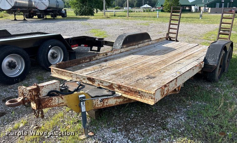 1997 Cronkhite 2300WA equipment trailer - EK4904