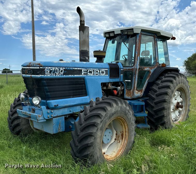 1991 Ford 8730 MFWD tractor - MU9953