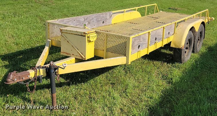 1991 Shop built utility trailer - OD9599