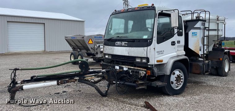 1997 GMC  7500 asphalt patch truck - OG9847