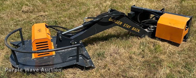 2023 LandHonor ABC-13-125A skid steer articulating brush mower - DX0892
