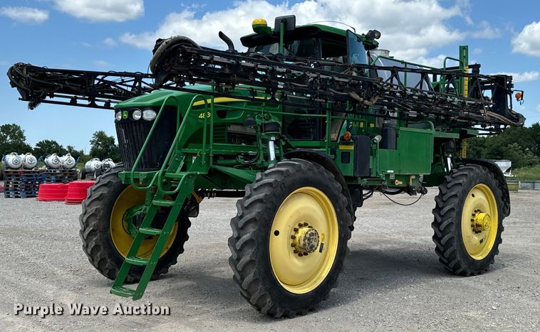 2011 John Deere 4830 sprayer - DX0958