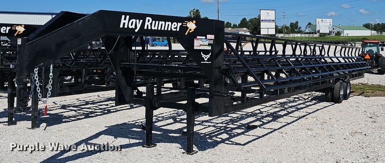 2024 Hay Runner  HRM 242 hay bale trailer - EJ5758