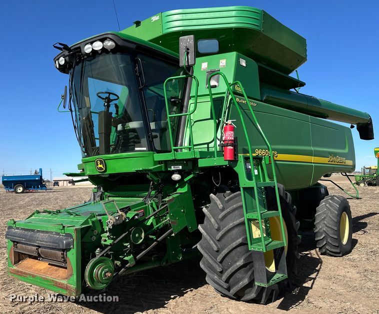 2007 John Deere 9660 STS combine - OA9599