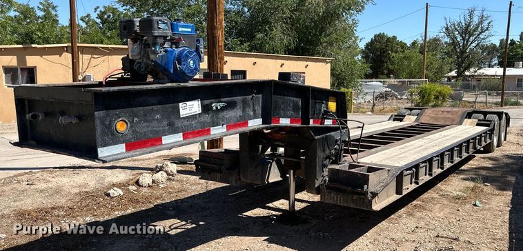 1987 Interstate lowboy equipment trailer - DK6708