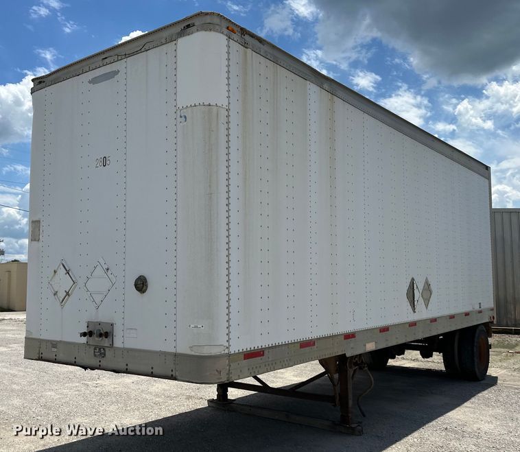 2002 Trailmobile  dry van trailer - EJ6368