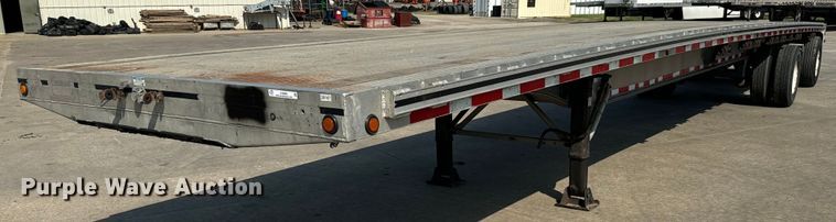 2014 Mac TNAR48AF flatbed trailer - LF9869