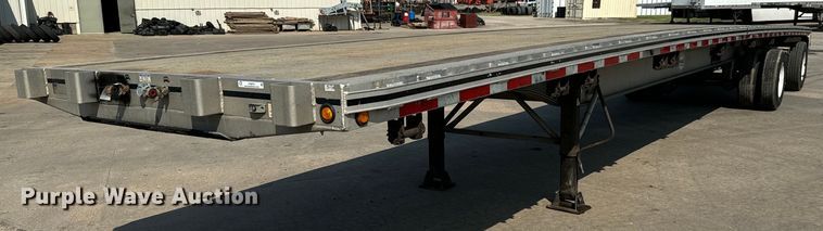 2014 Mac TNAR48AF flatbed trailer - LF9870