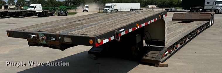 2008 XL Specialized XL70MFG lowboy equipment trailer - MV9017