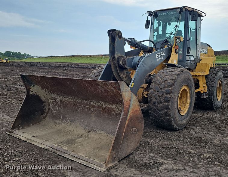 2012 John Deere 624K high lift wheel loader - DS4639