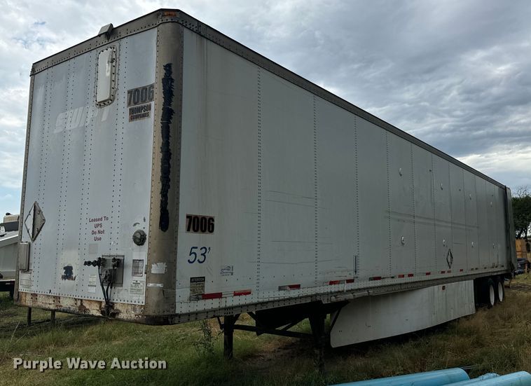 2001 Wabash  dry van trailer - LF9851
