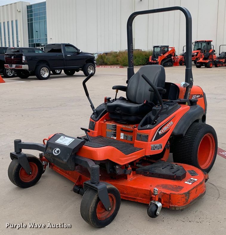 Kubota  ZD1511LF ZTR lawn mower - DM7948