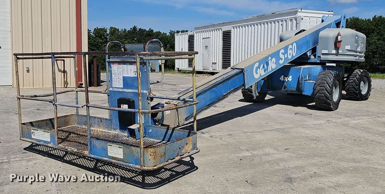 2001 Genie S60 boom lift - DP6587