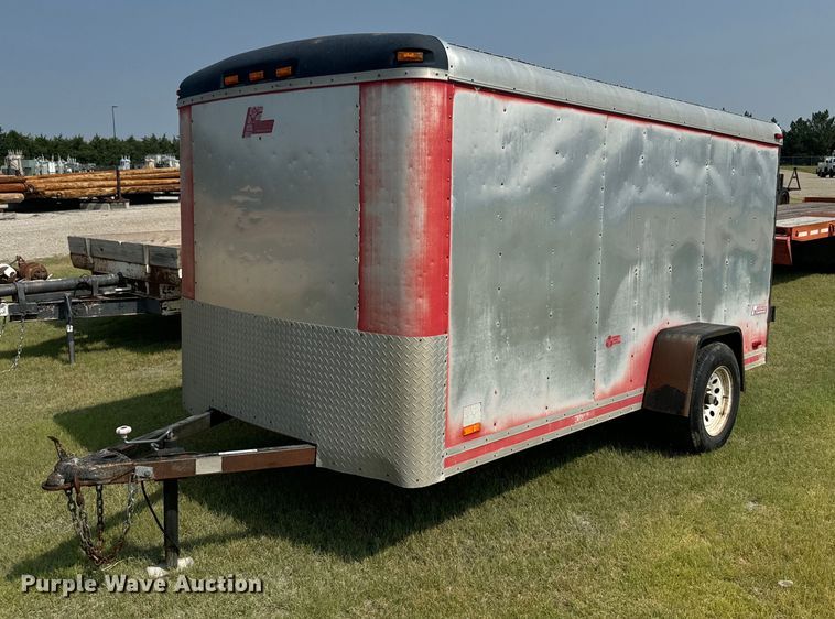 1992 Pace American  UTILITY enclosed cargo trailer - DX3492