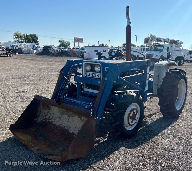 1978 Ford 1600 MFWD tractor - EG0854