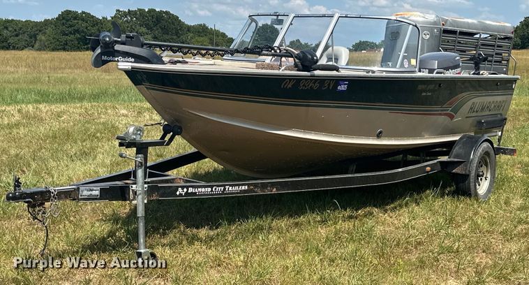 1999 Alumacraft  TS175 boat - EJ4444