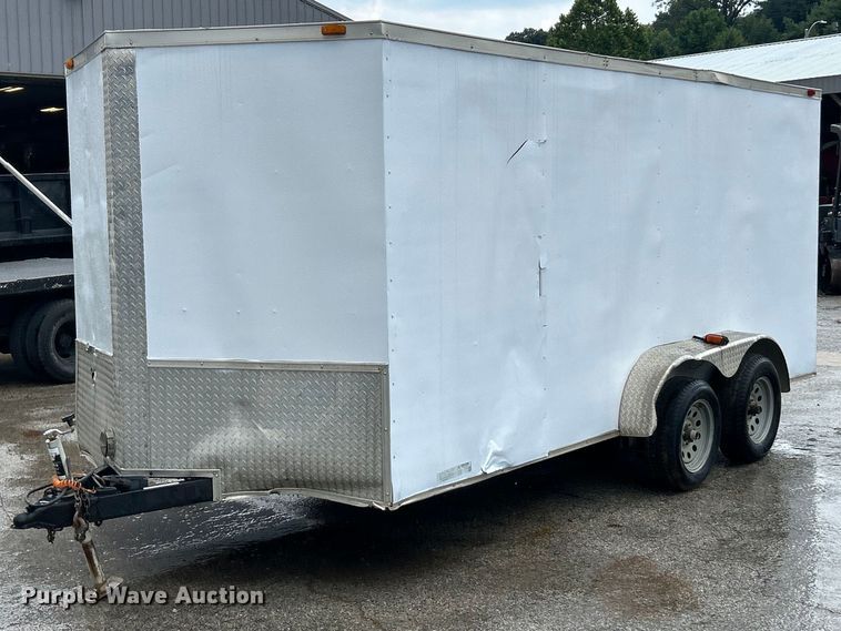 2018 Eagle  7X16TA2 enclosed cargo trailer - EK4990