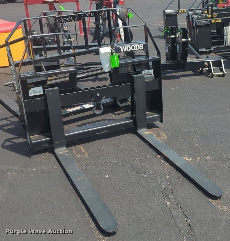 Woods  PFW4448S skid steer forks - NW9651
